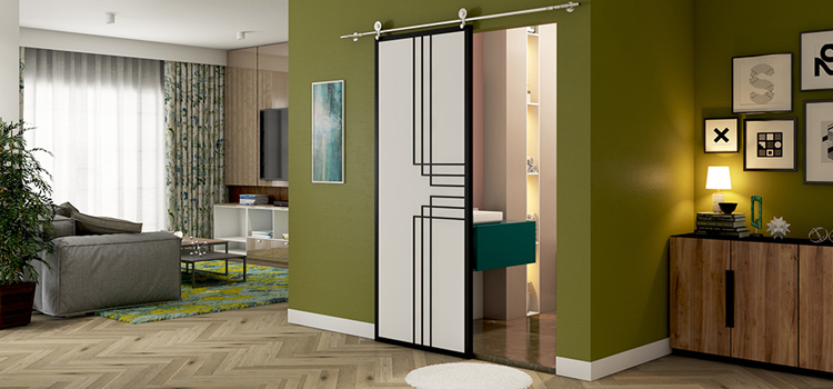 sliding bathroom door installation in National City